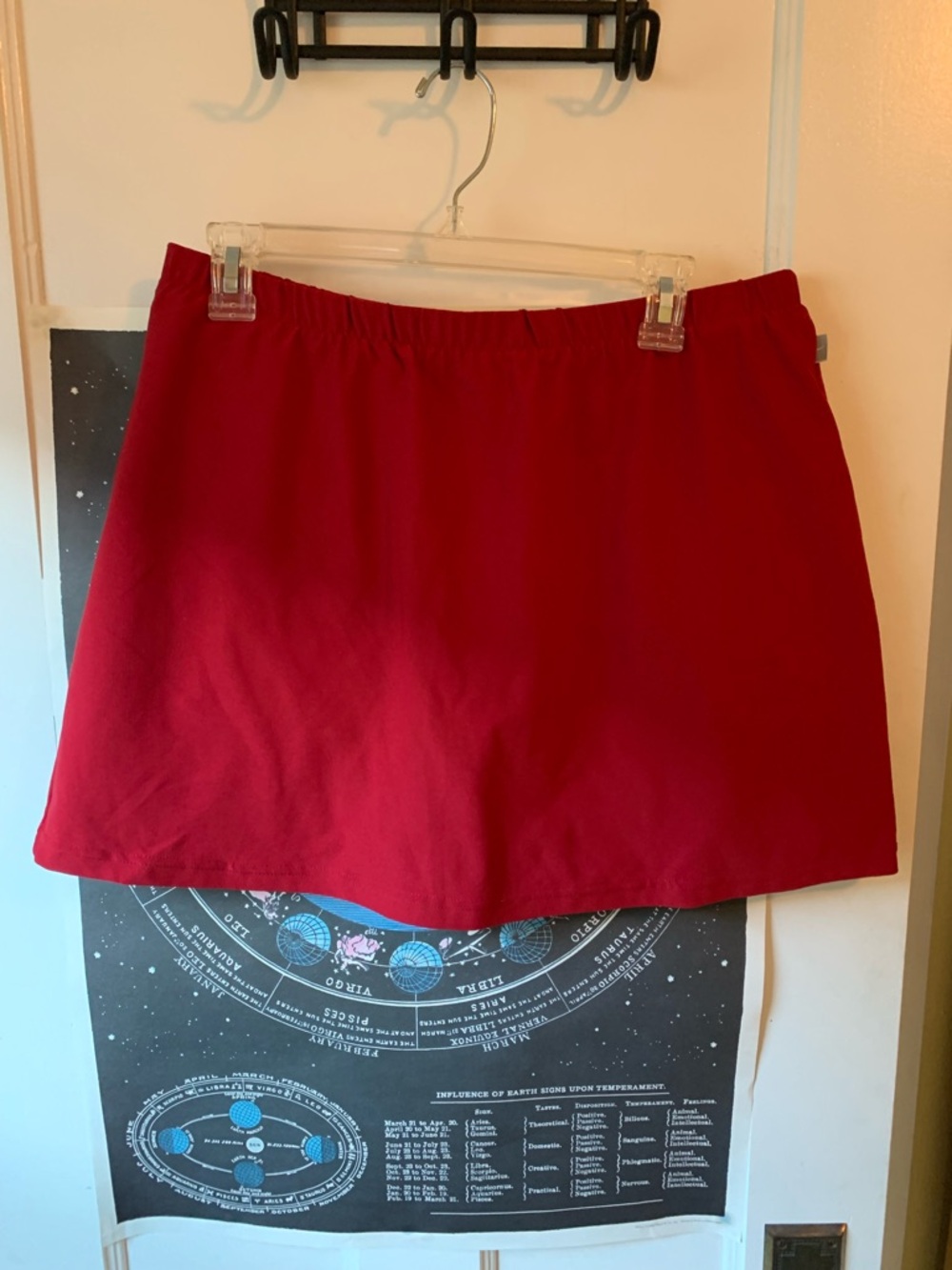 Nike Red Dri-FIT Athletic Skort, L